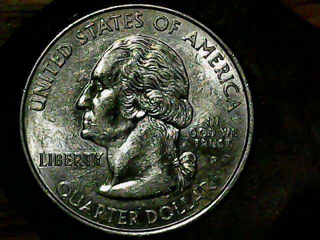 2005--P-California-Quarter-Die-Chip